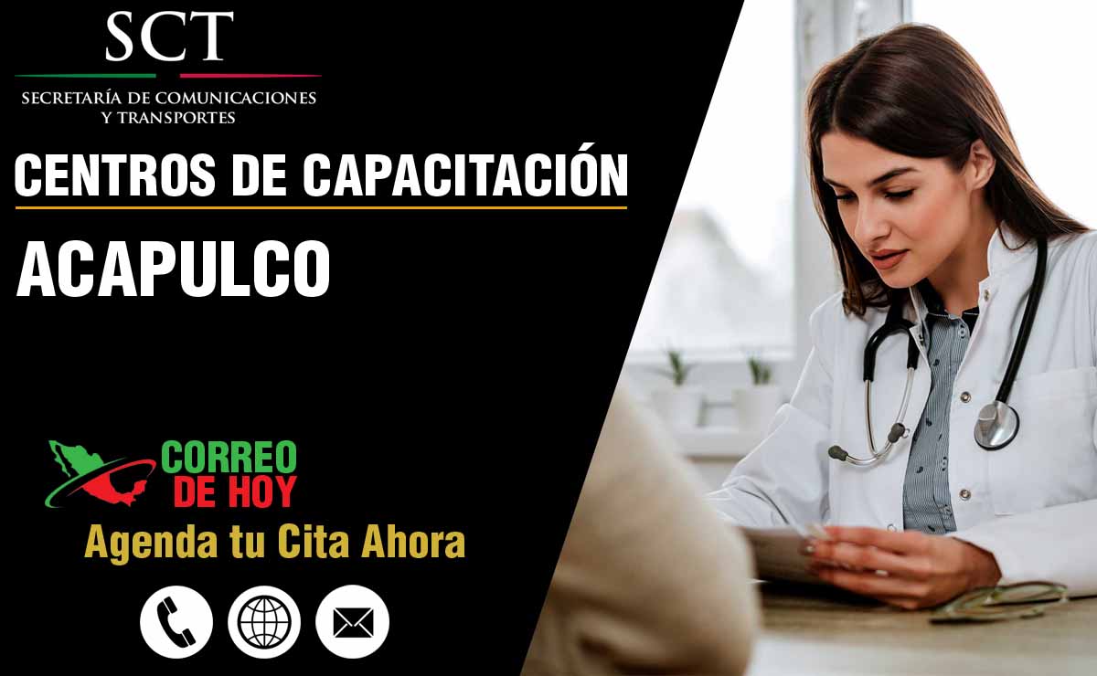 Centros de Capacitacin SCT en Acapulco - Direcciones, Telfonos y Email