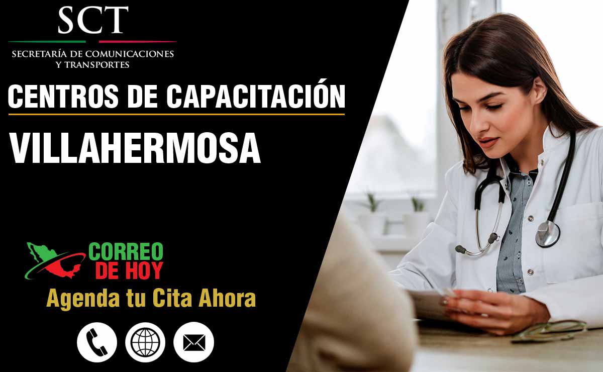 Centros de Capacitacin SCT en Villahermosa - Direcciones, Telfonos y Email