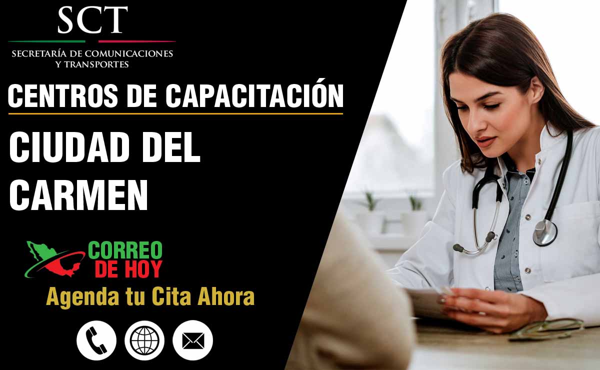 Centros de Capacitacin SCT en Ciudad Del Carmen - Direcciones, Telfonos y Email