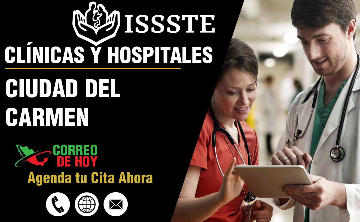 Hospitales y Clnicas del ISSSTE en Ciudad Del Carmen - Direcciones y Telfonos