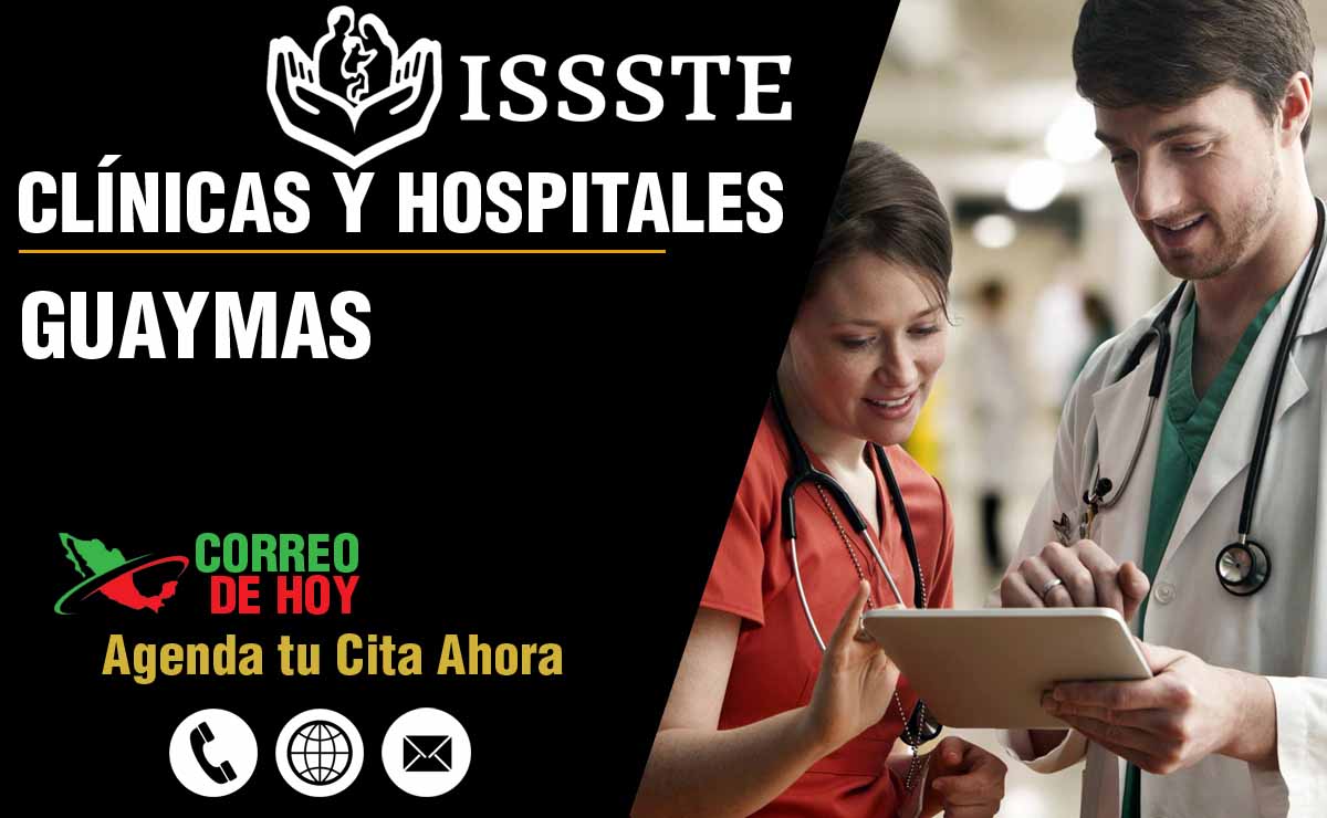 Hospitales y Clnicas del ISSSTE en Guaymas - Direcciones y Telfonos