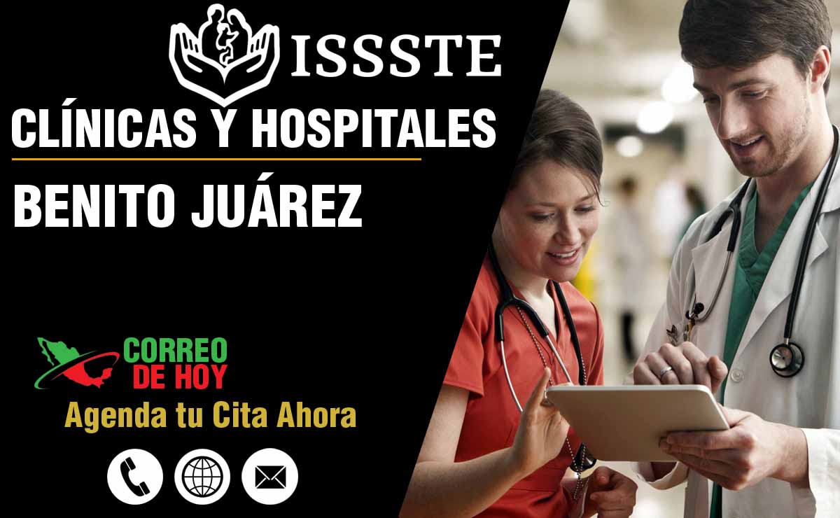 Hospitales y Clnicas del ISSSTE en Benito Juárez - Direcciones y Telfonos