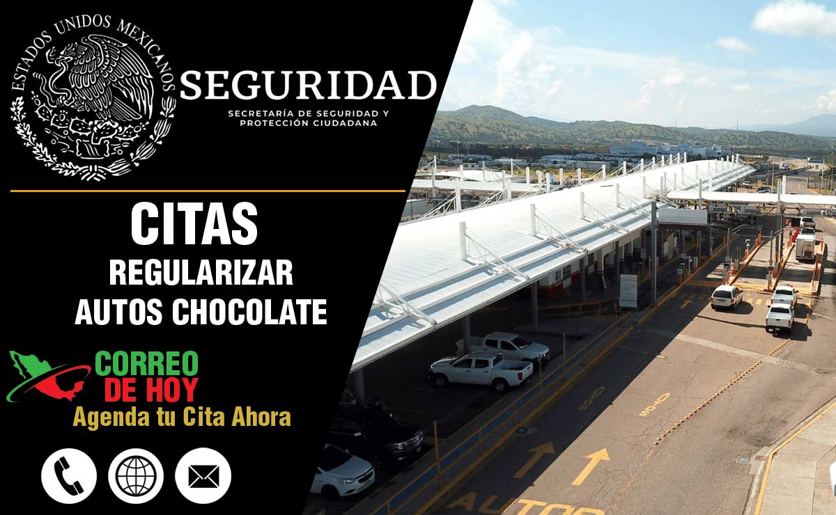 Citas para Regularizar Autos Chocolate 2024 - Información de Módulos de Inscripción Vehicular y Teléfonos